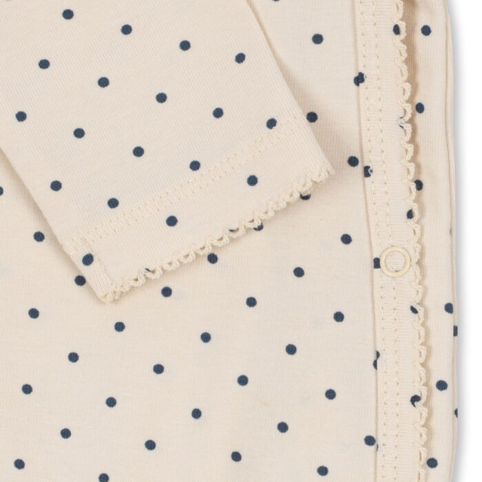 Newborn Onesie - Blue Dot - Konges Slojd Newborn Onesie - Blue Dot - Konges Slojd