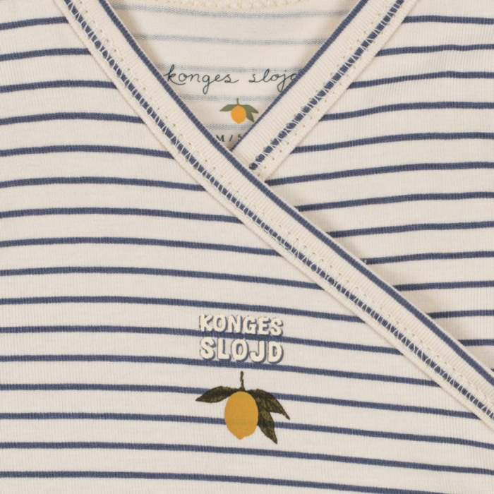 Newborn Onesie - Stripe Como - Konges Slojd Newborn Onesie - Stripe Como - Konges Slojd