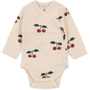 Newborn Overslagbody - Ma Grande Cerise - Konges Slojd