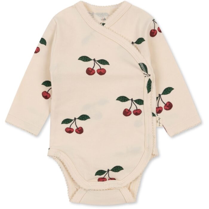 Newborn Overslagbody - Ma Grande Cerise - Konges Slojd