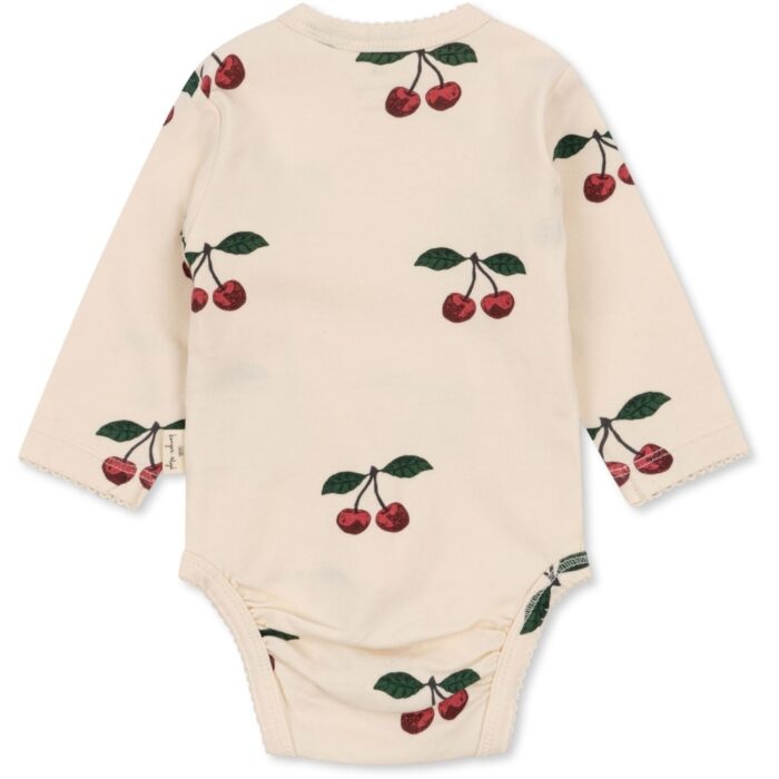 Newborn Overslagbody - Ma Grande Cerise - Konges Slojd
