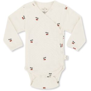 Newborn Overslagbody Cherry - Konges Slojd