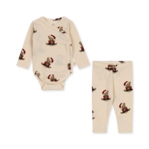 Newborn Set Holiday - Christmas Teddy - Konges Slojd Newborn Set Holiday - Christmas Teddy - Konges Slojd