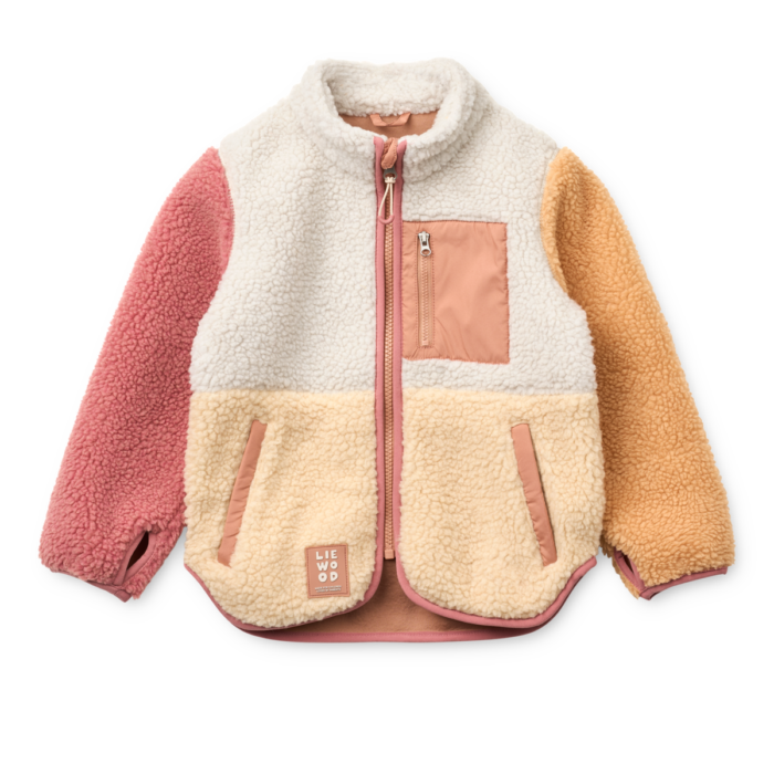 Nolan Pile Jacket - Apple blossom multi mix - Liewood Nolan Pile Jacket - Apple blossom multi mix - Liewood