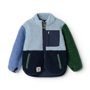 Nolan Pile Jacket - Classic navy multi mix - Liewood