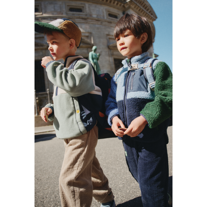Nolan Pile Jacket - Classic navy multi mix - Liewood Nolan Pile Jacket - Classic navy multi mix - Liewood