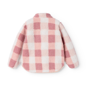 Nolan Pile Jacket - Mega Check / Rose blush - Liewood Nolan Pile Jacket - Mega Check / Rose blush - Liewood