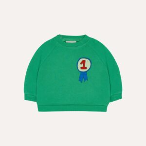 Number One Baby Sweatshirt - Green - The Campamento