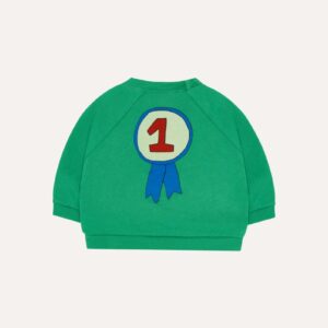 Number One Baby Sweatshirt - Green - The Campamento Number One Baby Sweatshirt - Green - The Campamento