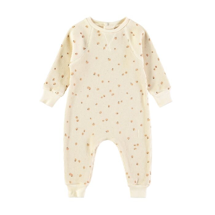 Onepiece Little Fruits Cinnamon - Babyclic Onepiece Little Fruits Cinnamon - Babyclic