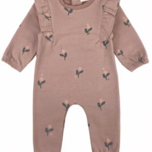 Onesie - Flor Vintage Pink - Babyclic