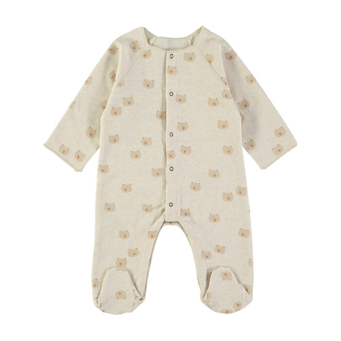 Onesie - Teddy Ecru - Babyclic Onesie - Teddy Ecru - Babyclic
