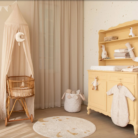 Opbergmand Groot - Beige - Little Dutch