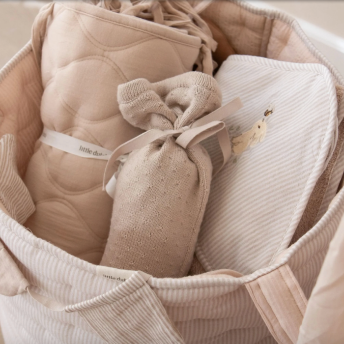 Opbergmand Groot - Beige - Little Dutch