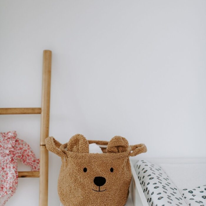 Opbergmand Teddy - 25x20 - Childhome Opbergmand Teddy - 25x20 - Childhome