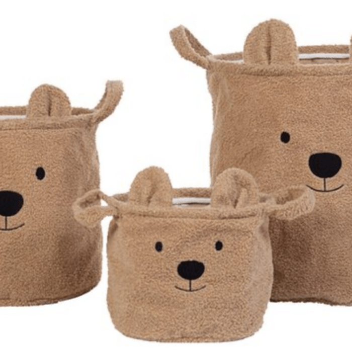 Opbergmand Teddy - 30x30 - Childhome Opbergmand Teddy - 30x30 - Childhome