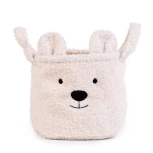 Opbergmand Teddy Ecru - 25x20 - Childhome