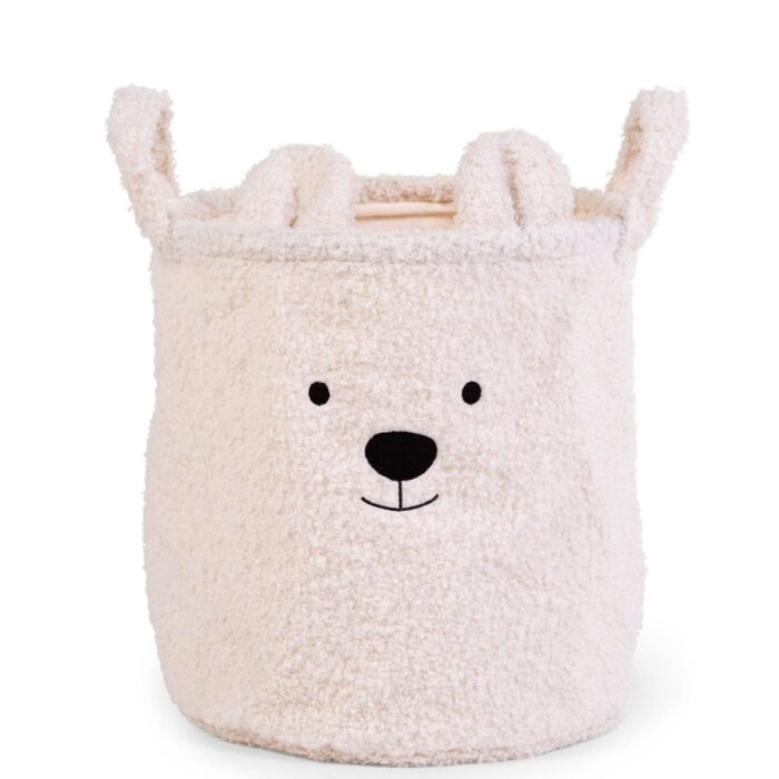 Opbergmand Teddy Ecru - 30x30 - Childhome