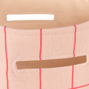 Opbergzak Vibes - Pink Red Grid - Nobodinoz Opbergzak Vibes - Pink Red Grid - Nobodinoz
