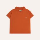 Orange Washed Kids Polo − The Campamento