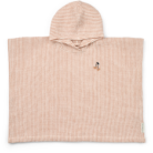 Paco Poncho Embroidery - Stripe Tuscany rose / Creme de la creme - Liewood