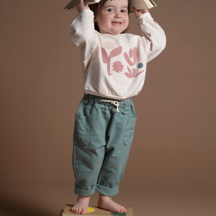 Pants - Jules Forest Green - Babyclic Pants - Jules Forest Green - Babyclic