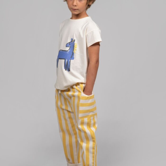 Pants - Stripes Lemon - Babyclic Pants - Stripes Lemon - Babyclic