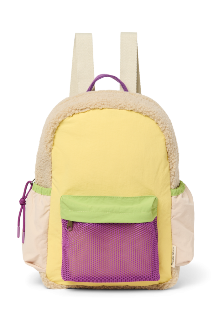 Patchwork Midi Backpack - Butter Yellow - Studio Noos