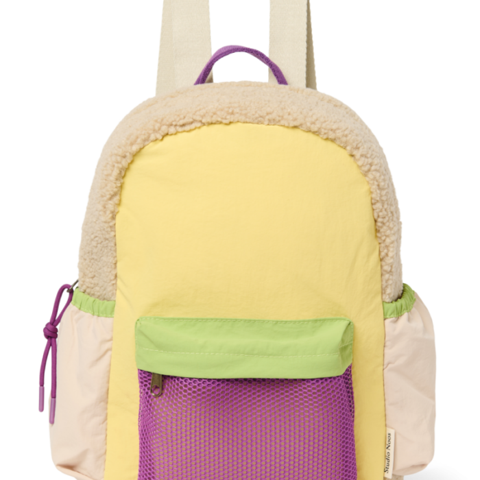 Patchwork Midi Backpack - Butter Yellow - Studio Noos