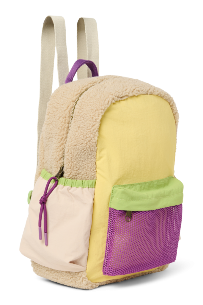 Patchwork Midi Backpack - Butter Yellow - Studio Noos Patchwork Midi Backpack - Butter Yellow - Studio Noos