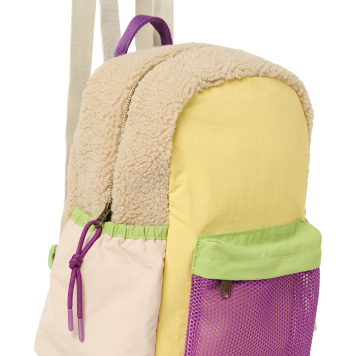 Patchwork Midi Backpack - Butter Yellow - Studio Noos