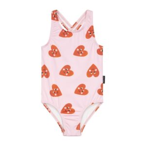 Patty Heart Swim Suit Pink - Daily Brat