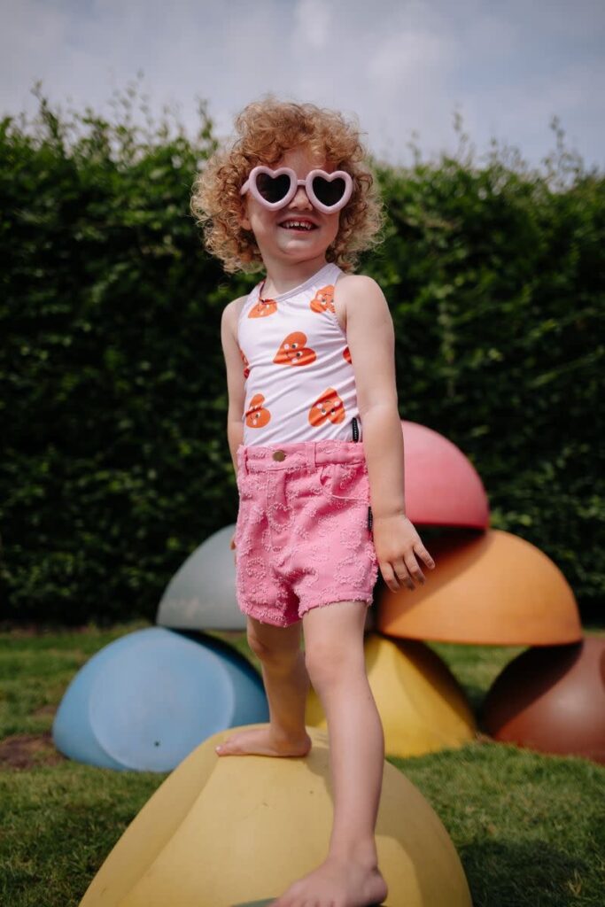 Patty Heart Swim Suit Pink - Daily Brat Patty Heart Swim Suit Pink - Daily Brat
