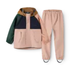 Pedia Rainwear Set - Pale tuscany multi mix - Liewood