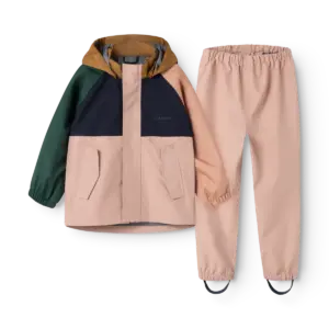 Pedia Rainwear Set - Pale tuscany multi mix - Liewood