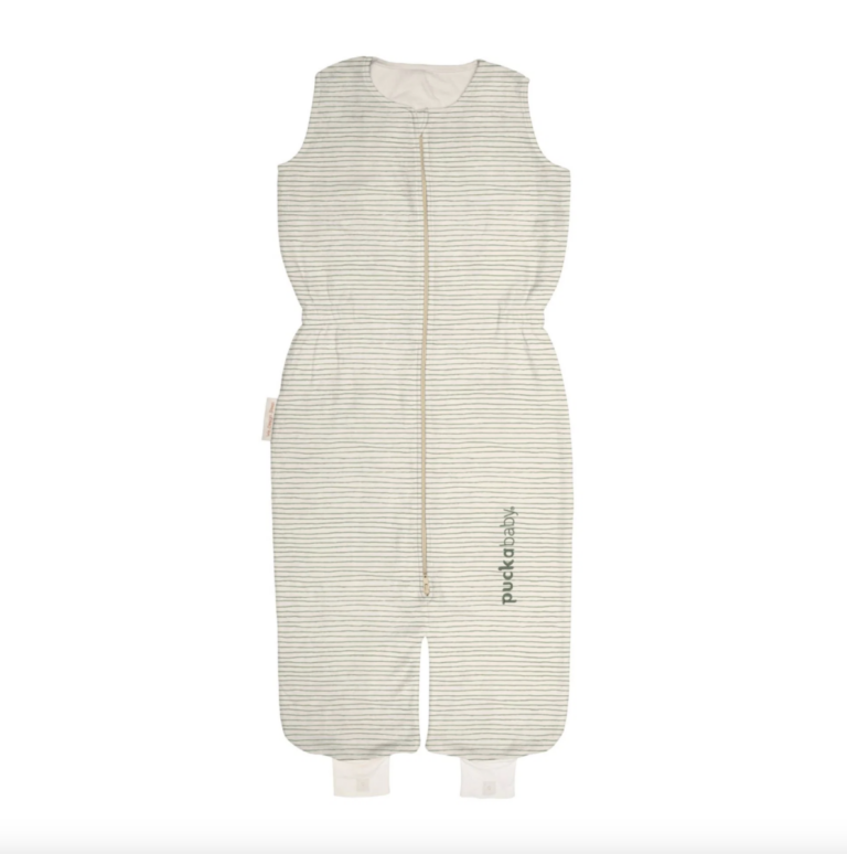 Peuterslaapzak >2,5J - Cotton Green Stripes - Puckababy