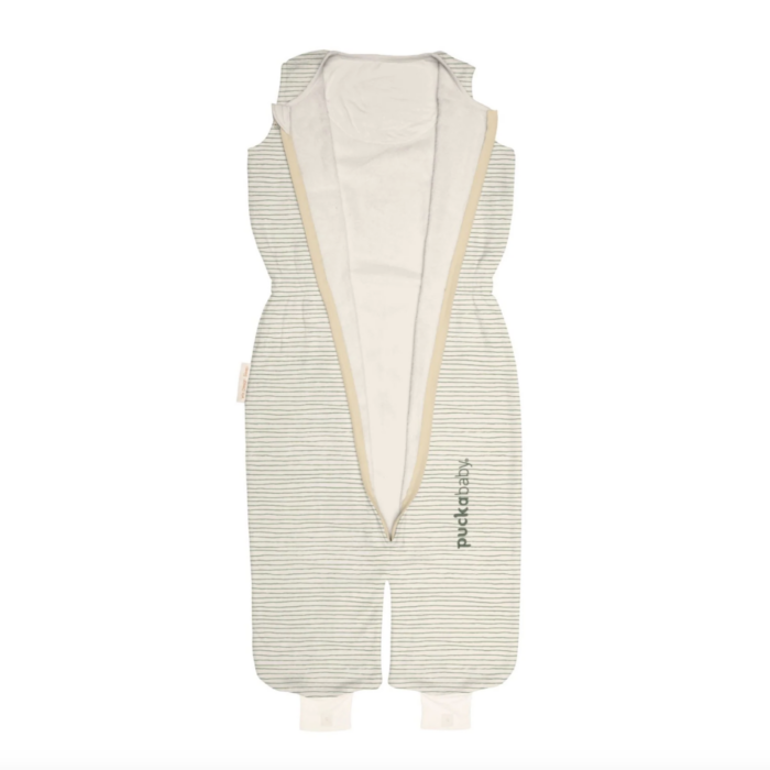 Peuterslaapzak >2,5J - Cotton Green Stripes - Puckababy