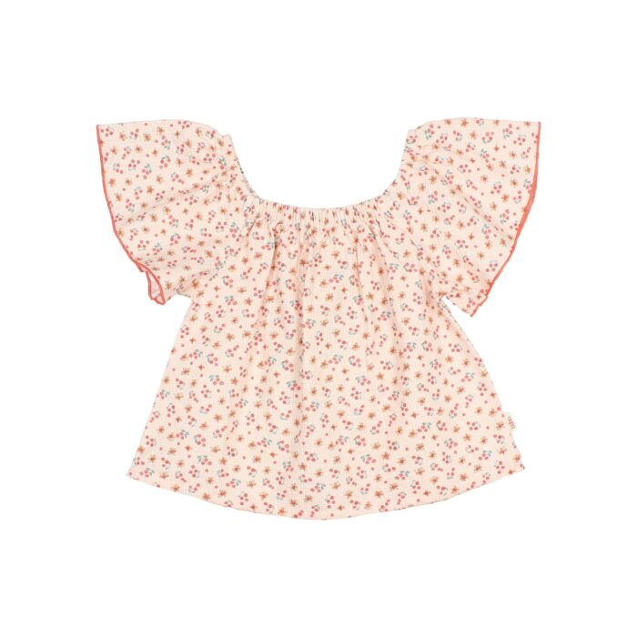 Picnic Blouse - Coral - Buho Picnic Blouse - Coral - Buho