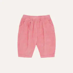 Pink Corduroy Baby Trousers - Pink - The Campamento