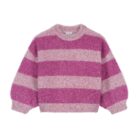 Pink Glitter Stripe Sweater - Daily Brat