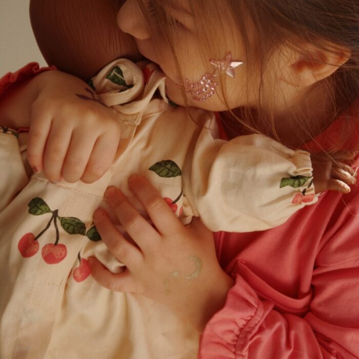 Pio Frill Set - Strawberry Pink - Konges Slojd Pio Frill Set - Strawberry Pink - Konges Slojd