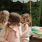 Piper Swim Vest - Powder Pink - Konges Slojd