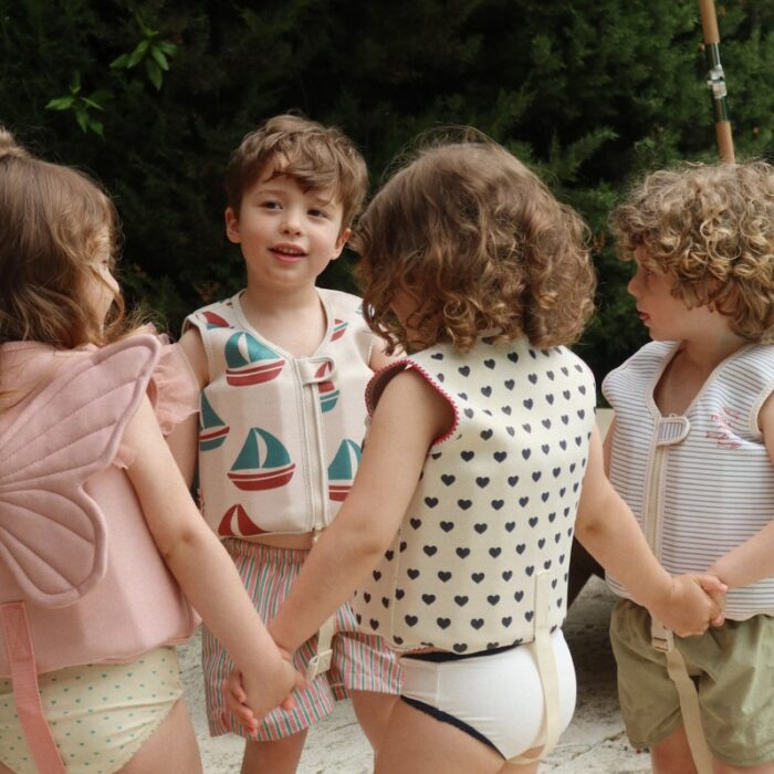 Piper Swim Vest - Powder Pink - Konges Slojd Piper Swim Vest - Powder Pink - Konges Slojd