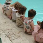 Piper Swim Vest - Powder Pink - Konges Slojd