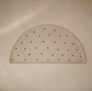 Placemat - Black Daisy - Mushie Placemat - Black Daisy - Mushie