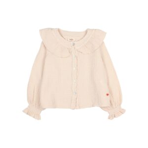 Plumeti Blouse - Cream Pink - Buho