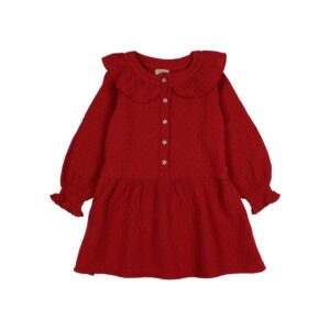 Plumeti Dress - Cherry - Buho