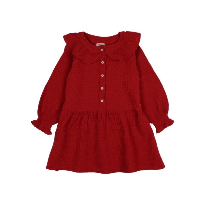 Plumeti Dress - Cherry - Buho