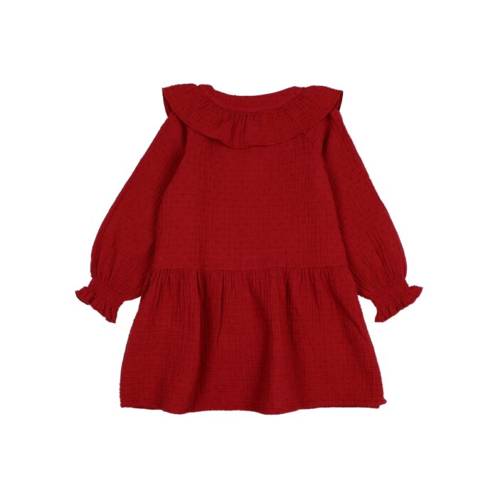 Plumeti Dress - Cherry - Buho