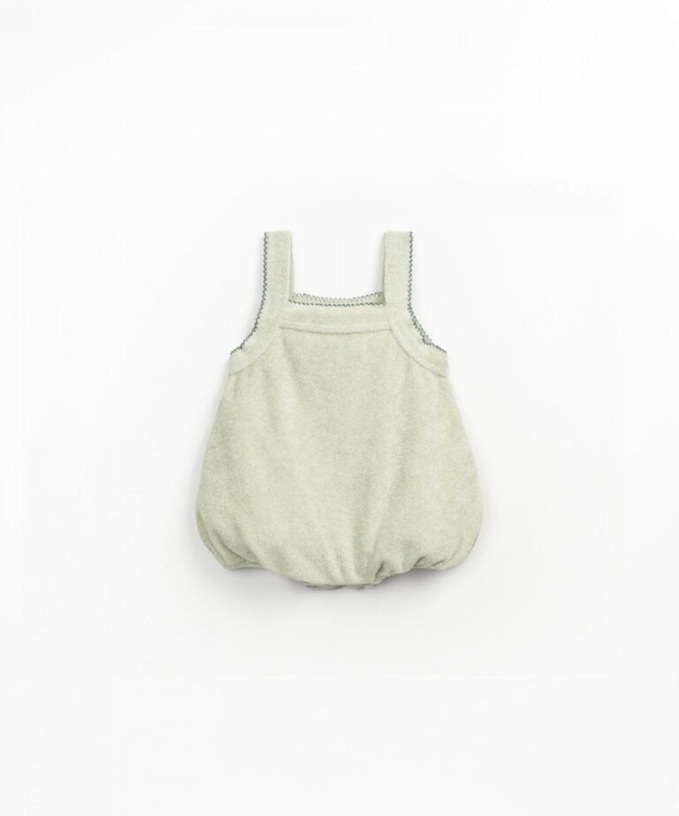 Plush Playsuit - Pistache - Play Up
